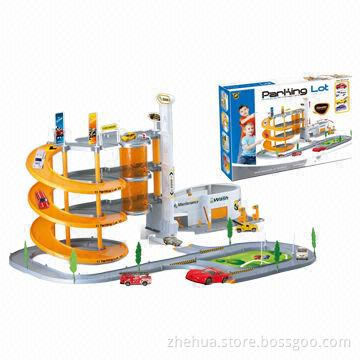 Plastic DIY Building Block/Parking Lot Toy, Sized 80 x 65 x 40cm